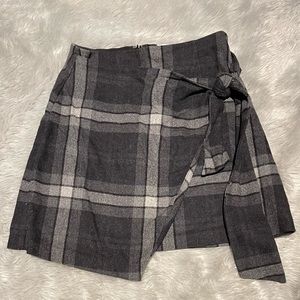 Wilfred plaid mini skirt- Aritzia